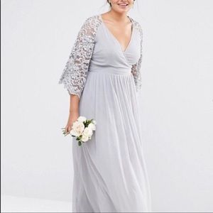 Love Wardrobe Gown with Embellished Sleeves